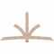 Ekena Millwork Davenport Smooth Timber Gable Bracket, Douglas Fir, 96"W x 52"H x 1 1/2"D x 5 1/2"F, 13/12 Pitch GBW096X52X0206DAV00SDF - alternate 1